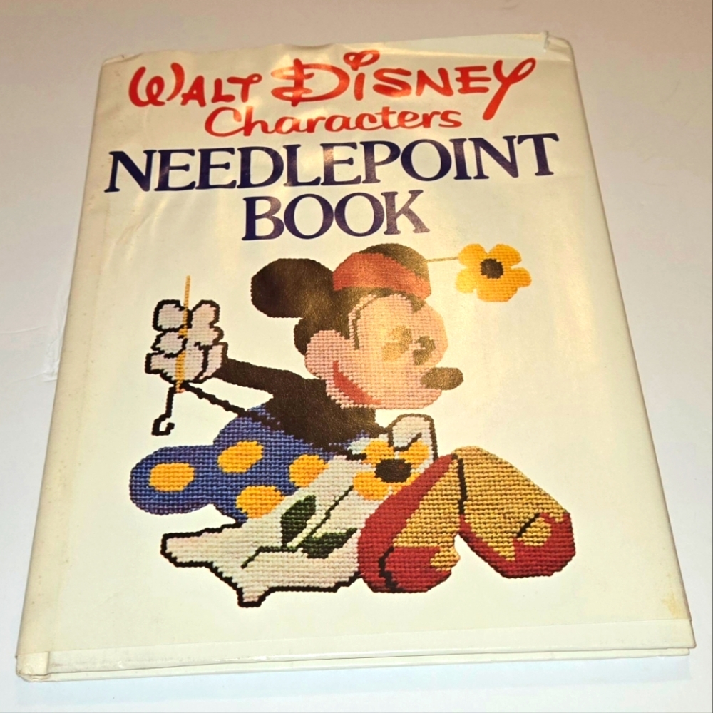 Walt Disney Characters Needlepoint book 1976